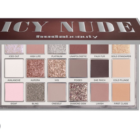 Huda Beauty Icy Nude Eyeshadow Palette - Picture 2 of 10